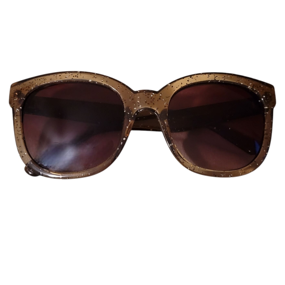 Guess Glittery Tan Brown Sunglasses GF0299